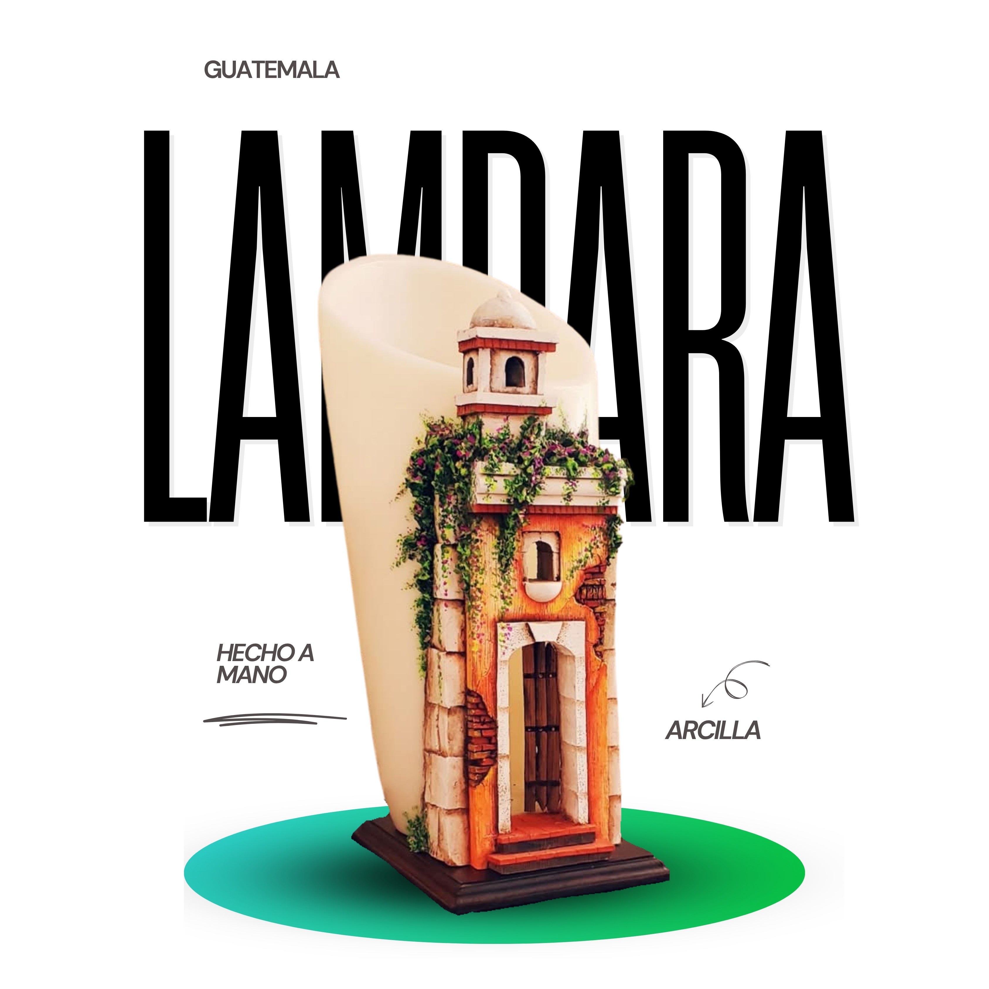 A render of three white cylindrical columns, against a warm creme background
